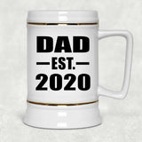 Dad Established EST. 2020 - Beer Stein
