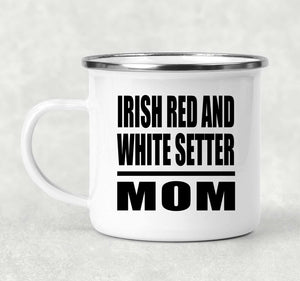 Irish Red And White Setter Mom - 12oz Camping Mug