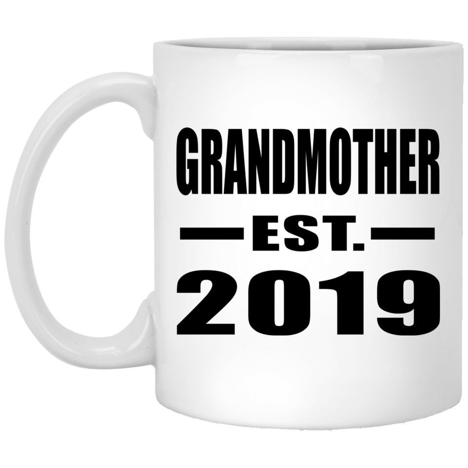 Grandmother Established EST. 2019 - 11oz Coffee Mug
