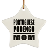 Portuguese Podengo Mom - Star Ornament