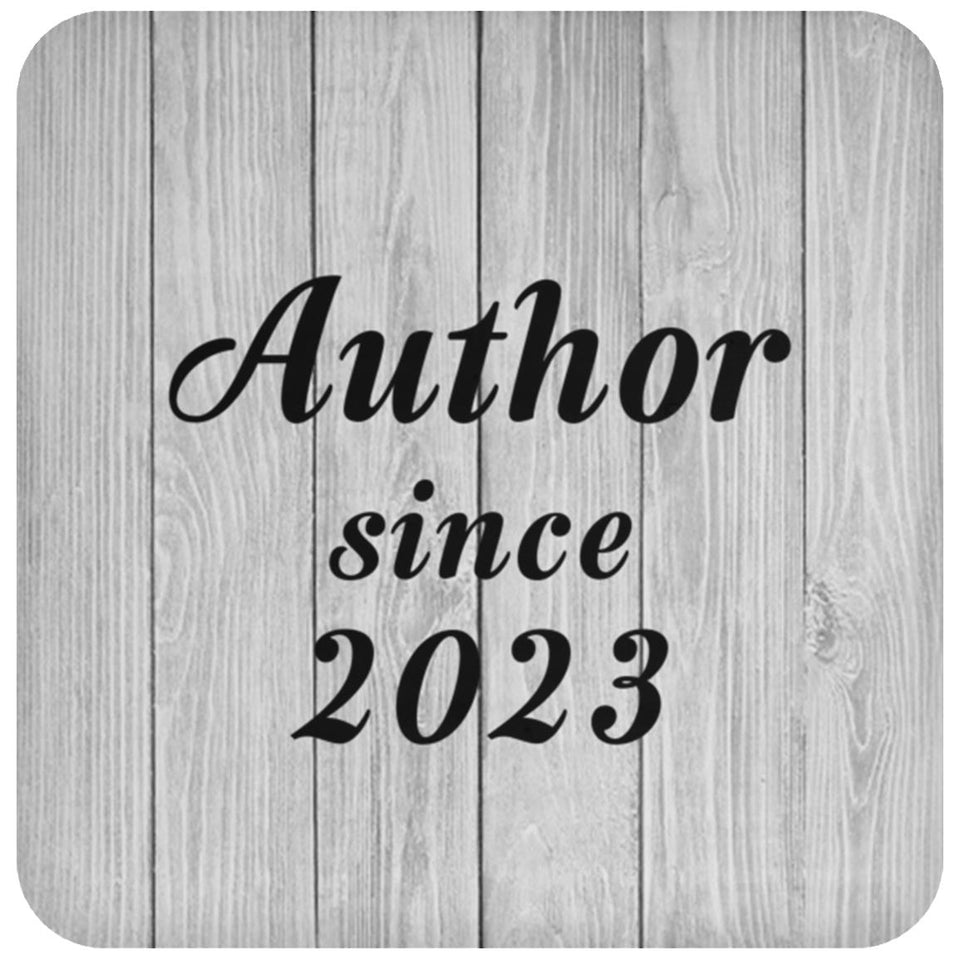 Author Since 2023 - Drink Coaster F