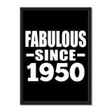Fabulous Since 1950 - Portrait Frame Photo Tile