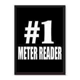 Number One #1 Meter Reader - Portrait Frame Photo Tile