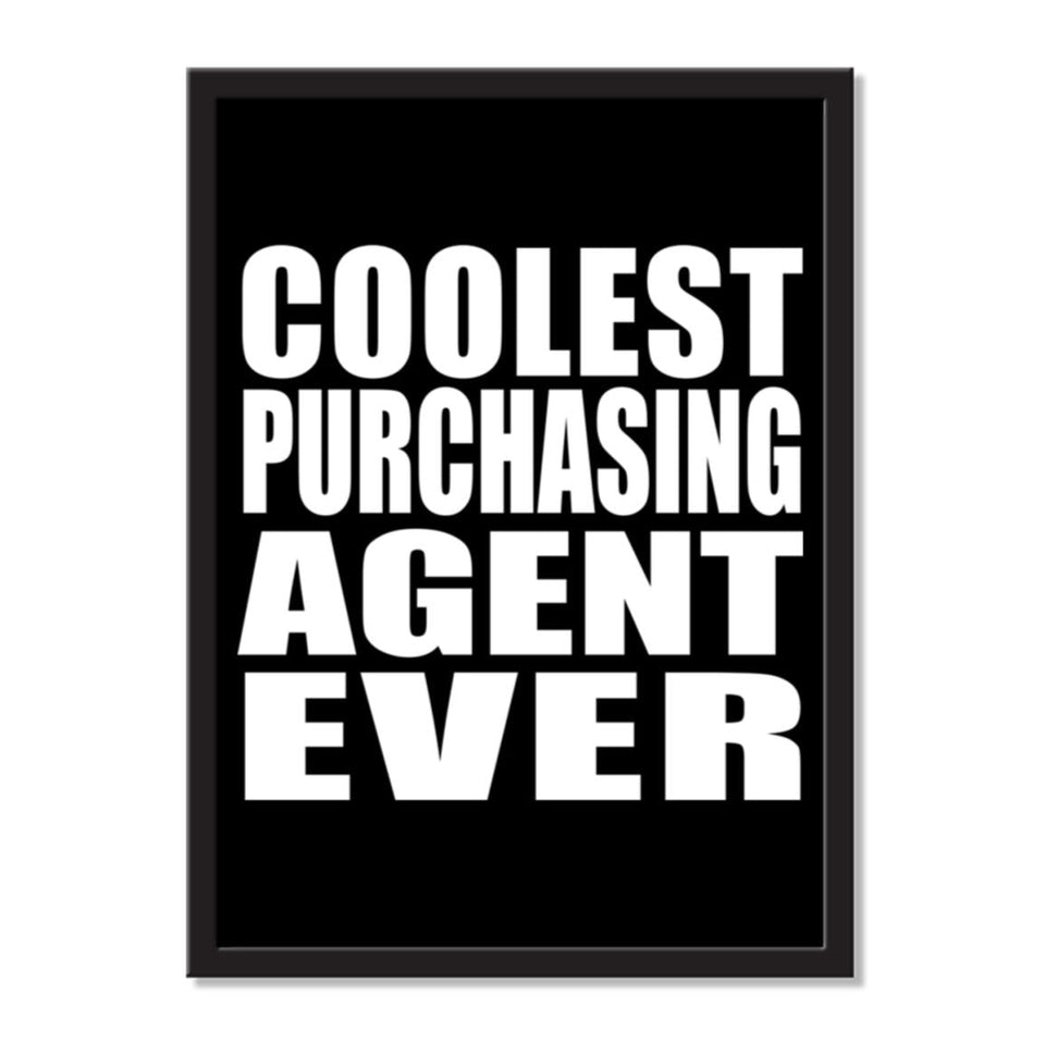 Coolest Purchasing Agent Ever - Portrait Frame Photo Tile