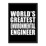 World's Greatest Environmental Engineer - Portrait Frame Photo Tile