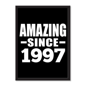 Amazing Since 1997 - Portrait Frame Photo Tile