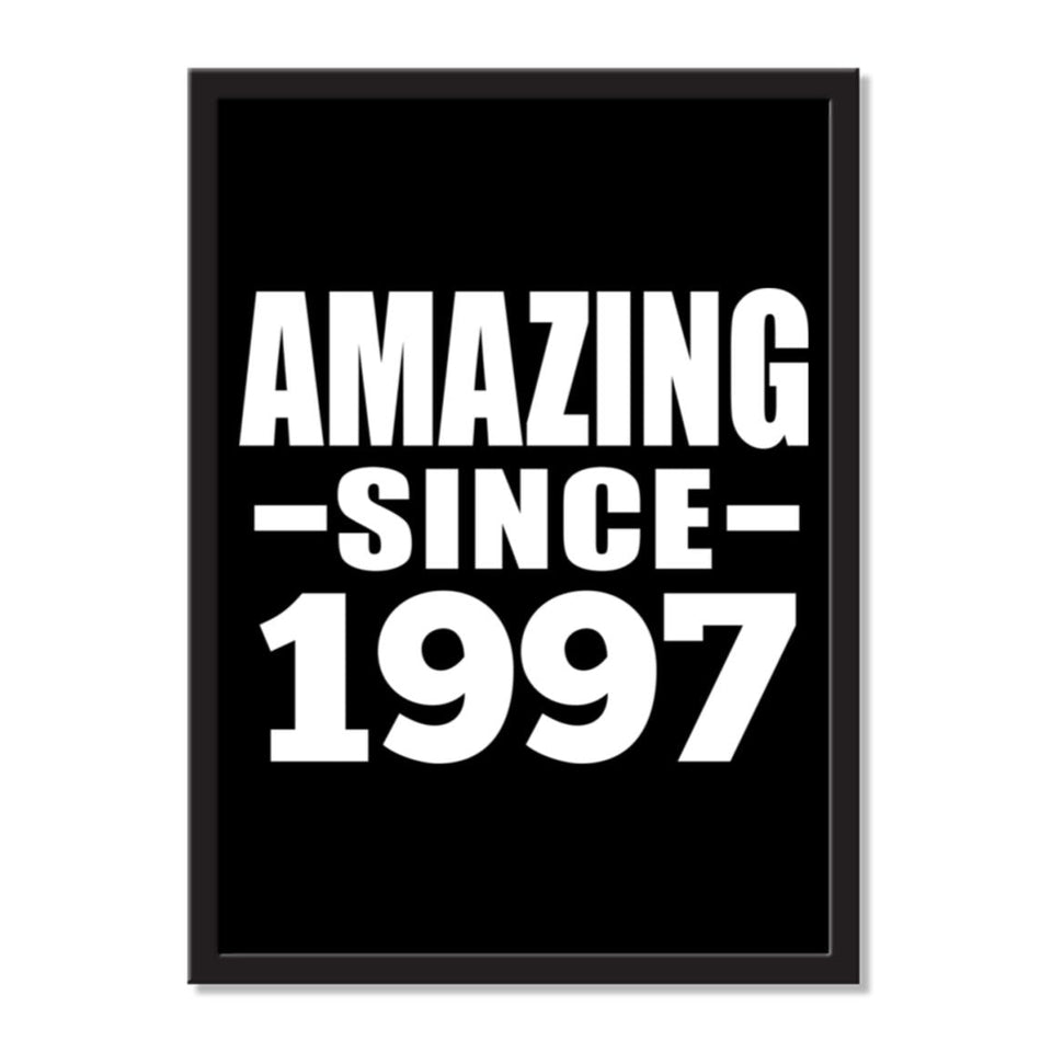 Amazing Since 1997 - Portrait Frame Photo Tile