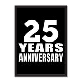 25 Years Anniversary - Portrait Frame Photo Tile