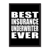 Best Insurance Underwriter Ever - Portrait Frame Photo Tile