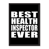 Best Health Inspector Ever - Portrait Frame Photo Tile