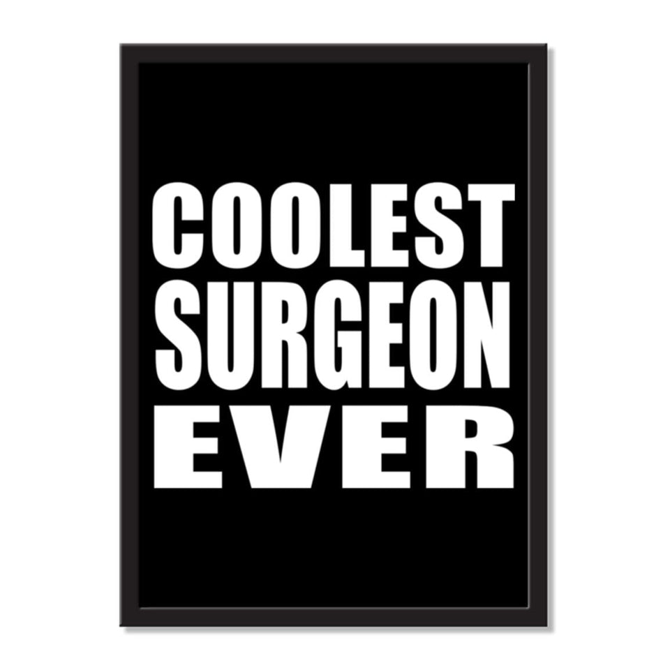 Coolest Surgeon Ever - Portrait Frame Photo Tile