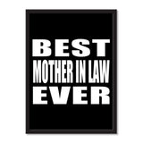 Best Mother In Law Ever - Portrait Frame Photo Tile