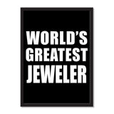 World's Greatest Jeweler - Portrait Frame Photo Tile