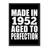 Made In 1952 Aged to Perfection - Portrait Frame Photo Tile