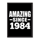 Amazing Since 1984 - Portrait Frame Photo Tile