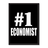 Number One #1 Economist - Portrait Frame Photo Tile