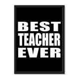 Best Teacher Ever - Portrait Frame Photo Tile