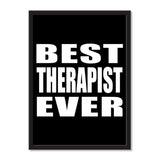 Best Therapist Ever - Portrait Frame Photo Tile