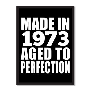 Made In 1973 Aged to Perfection - Portrait Frame Photo Tile