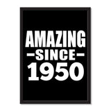 Amazing Since 1950 - Portrait Frame Photo Tile
