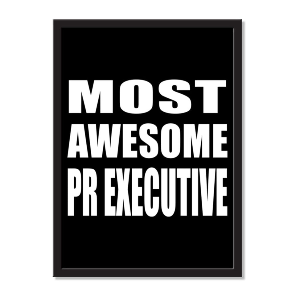 Most Awesome Pr Executive - Portrait Frame Photo Tile