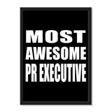 Most Awesome Pr Executive - Portrait Frame Photo Tile