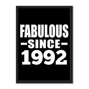 Fabulous Since 1992 - Portrait Frame Photo Tile