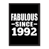 Fabulous Since 1992 - Portrait Frame Photo Tile