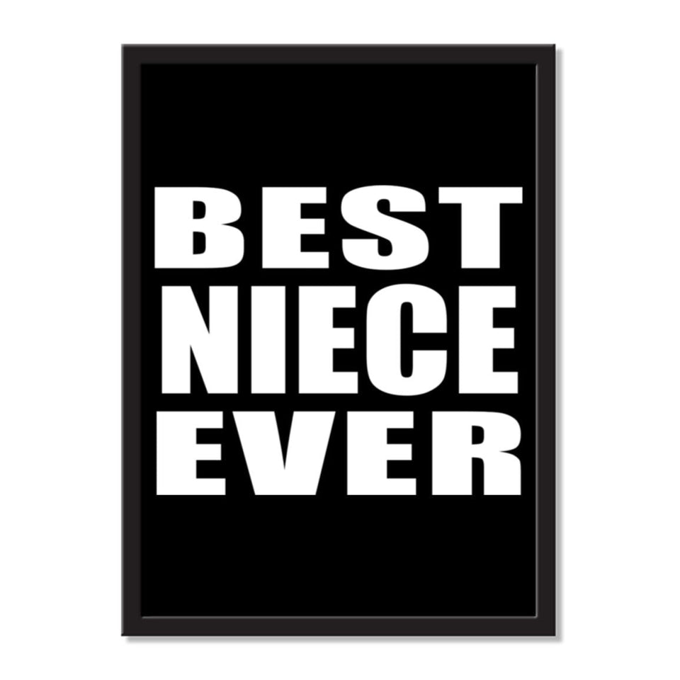 Best Niece Ever - Portrait Frame Photo Tile