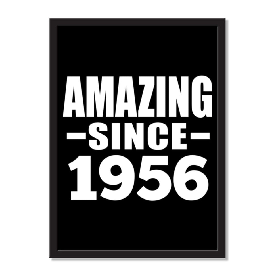 Amazing Since 1956 - Portrait Frame Photo Tile