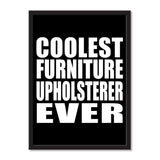 Coolest Furniture Upholsterer Ever - Portrait Frame Photo Tile