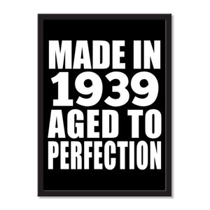 Made In 1939 Aged to Perfection - Portrait Frame Photo Tile