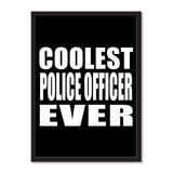 Coolest Police Officer Ever - Portrait Frame Photo Tile
