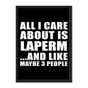 All I Care About Is Laperm And Like Maybe 3 People - Portrait Frame Photo Tile