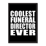 Coolest Funeral Director Ever - Portrait Frame Photo Tile