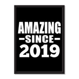 Amazing Since 2019 - Portrait Frame Photo Tile
