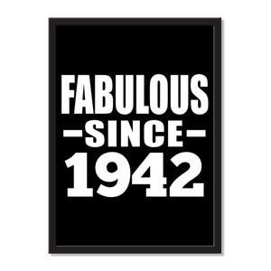 Fabulous Since 1942 - Portrait Frame Photo Tile