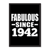 Fabulous Since 1942 - Portrait Frame Photo Tile
