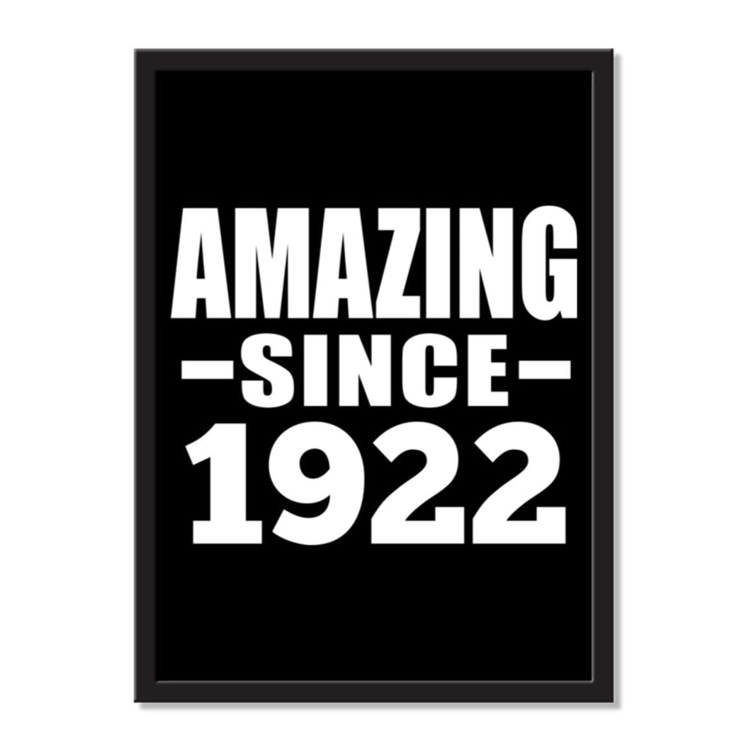 Amazing Since 1922 - Portrait Frame Photo Tile