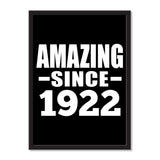 Amazing Since 1922 - Portrait Frame Photo Tile