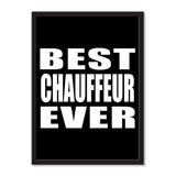 Best Chauffeur Ever - Portrait Frame Photo Tile