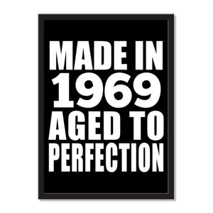 Made In 1969 Aged to Perfection - Portrait Frame Photo Tile