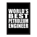 World's Best Petroleum Engineer - Portrait Frame Photo Tile
