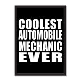 Coolest Automobile Mechanic Ever - Portrait Frame Photo Tile