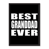 Best Granddad Ever - Portrait Frame Photo Tile