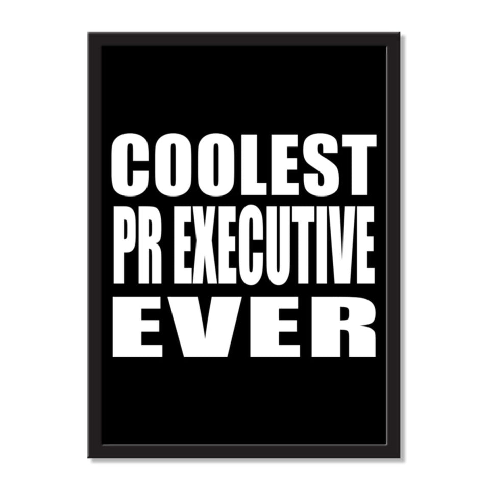 Coolest Pr Executive Ever - Portrait Frame Photo Tile