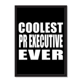 Coolest Pr Executive Ever - Portrait Frame Photo Tile