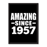 Amazing Since 1957 - Portrait Frame Photo Tile