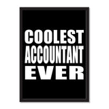 Coolest Accountant Ever - Portrait Frame Photo Tile