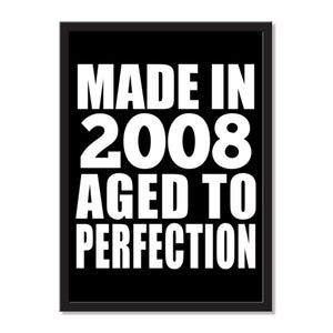 Made In 2008 Aged to Perfection - Portrait Frame Photo Tile